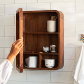 Wall Cabinet with Mirror - Rectangle